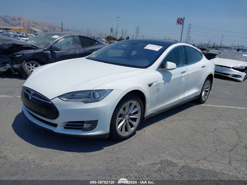 2014 Tesla Model S P85 VIN: 5YJSA1H1XEFP52726 Lot: 39792120