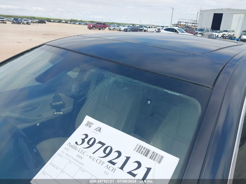 2013 BMW 535I xDrive VIN: WBAFU7C54DDU68498 Lot: 39792121