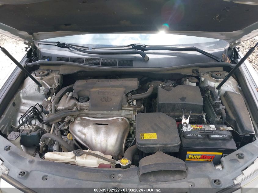 2014 Toyota Camry Se VIN: 4T1BF1FK0EU332201 Lot: 39792122