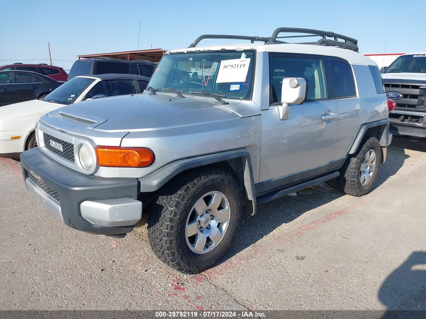 2007 Toyota Fj Cruiser VIN: JTEZU11F970013310 Lot: 39792119
