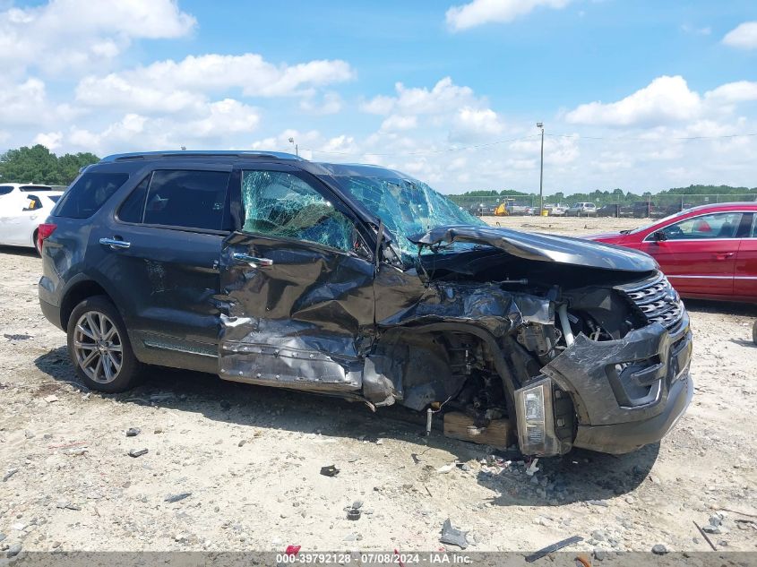 2017 Ford Explorer Limited VIN: 1FM5K7F88HGC06557 Lot: 39792128