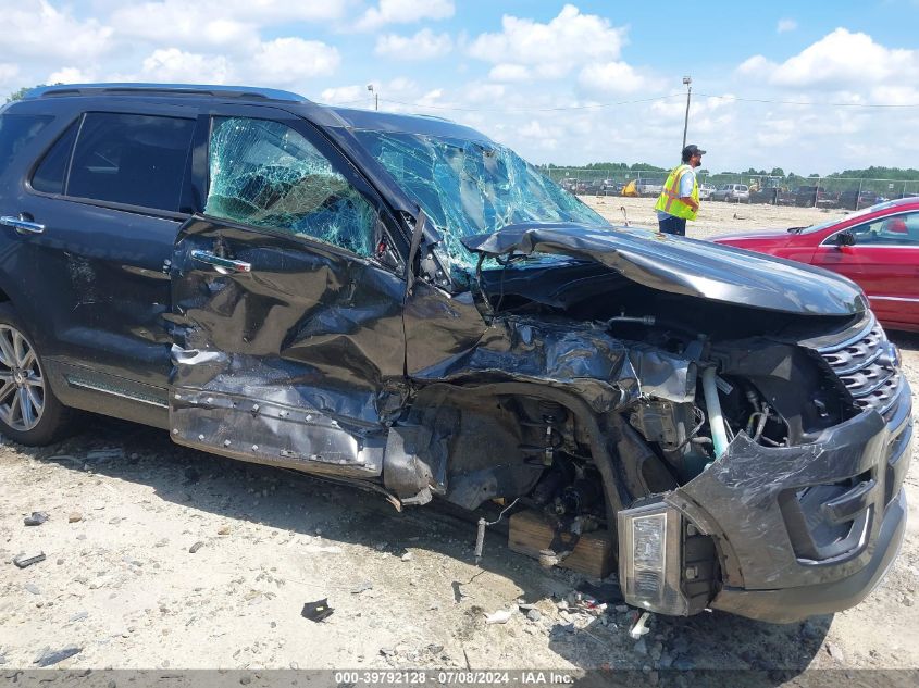 2017 Ford Explorer Limited VIN: 1FM5K7F88HGC06557 Lot: 39792128