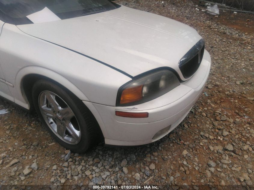 2002 Lincoln Ls VIN: 1LNHM87A02Y684536 Lot: 39792141