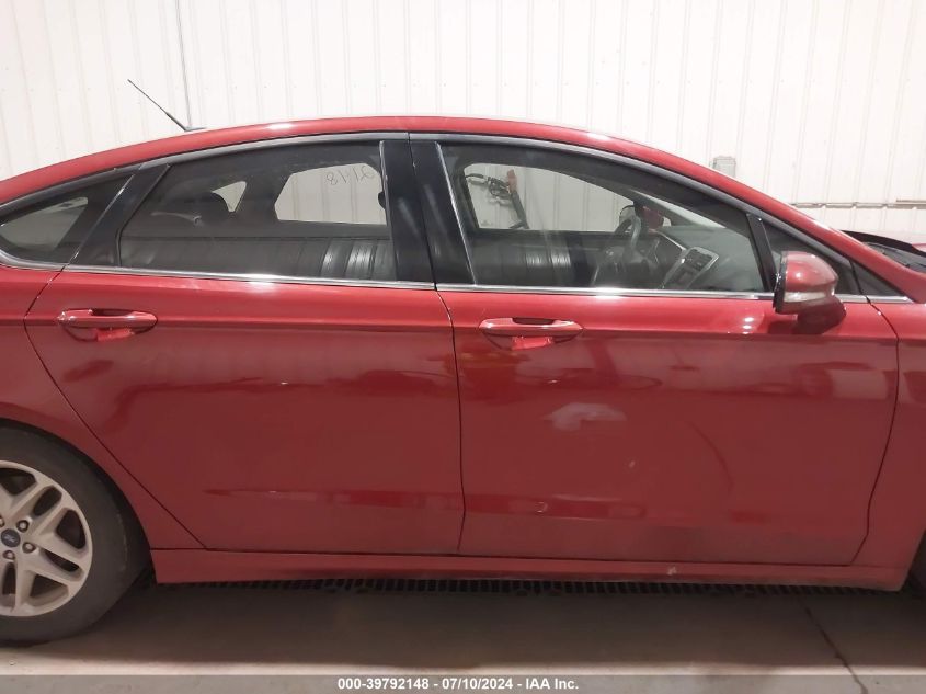 2014 Ford Fusion Se VIN: 3FA6P0H7XER136138 Lot: 39792148