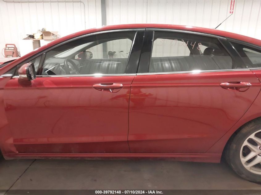 2014 Ford Fusion Se VIN: 3FA6P0H7XER136138 Lot: 39792148