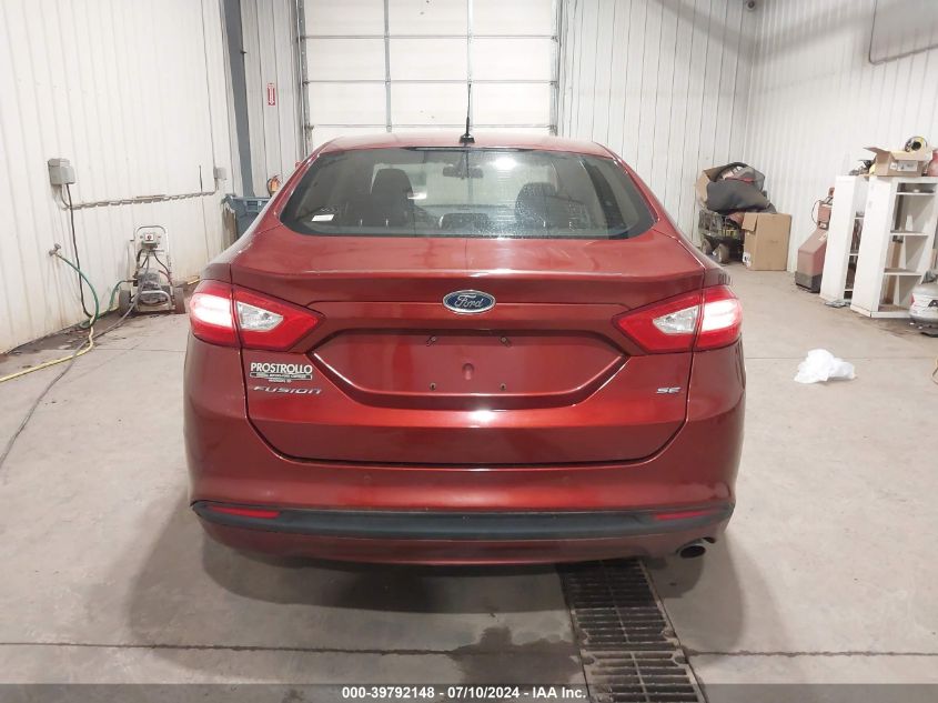 2014 Ford Fusion Se VIN: 3FA6P0H7XER136138 Lot: 39792148