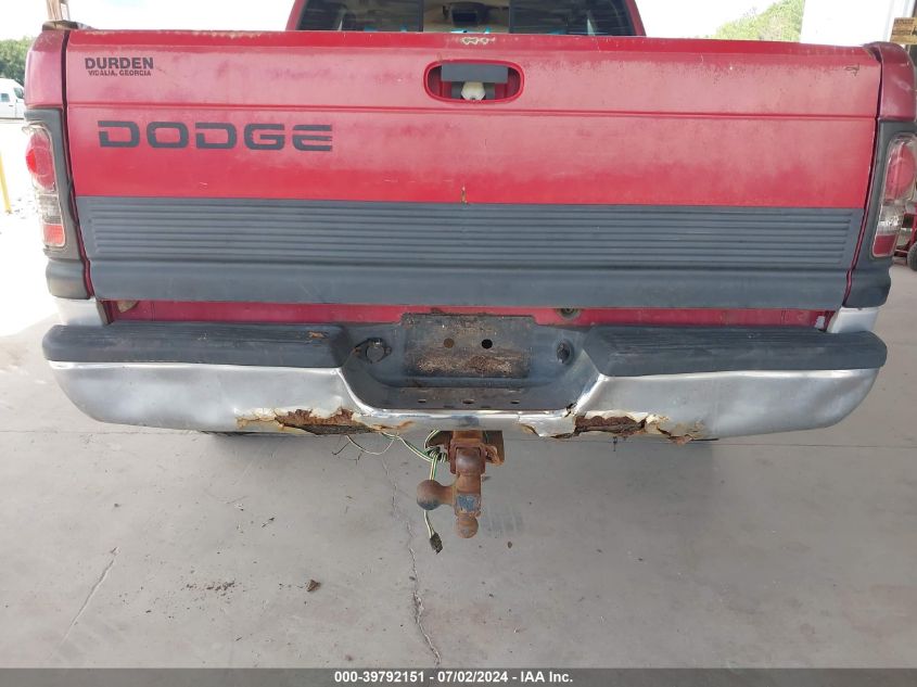 1998 Dodge Ram 1500 St VIN: 3B7HC13Z5WG225528 Lot: 39792151