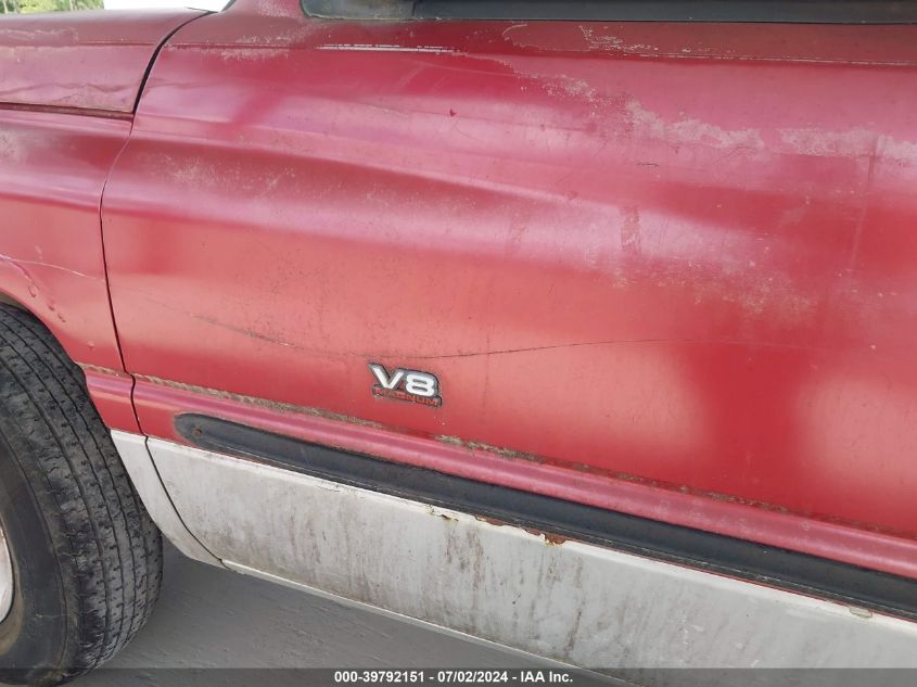 1998 Dodge Ram 1500 St VIN: 3B7HC13Z5WG225528 Lot: 39792151