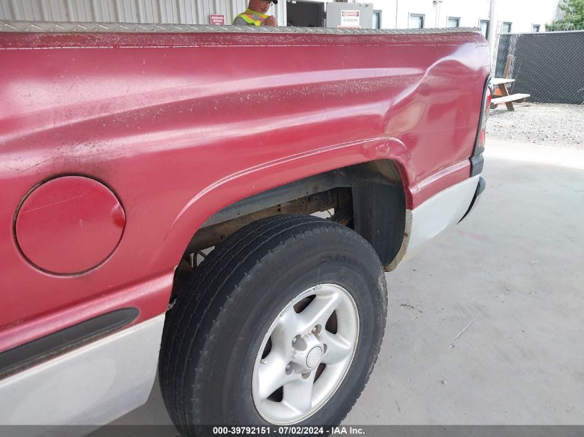 1998 Dodge Ram 1500 St VIN: 3B7HC13Z5WG225528 Lot: 39792151