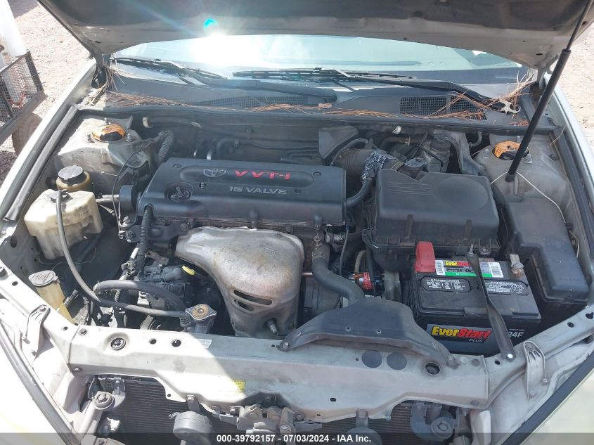 2004 Toyota Camry Le VIN: 4T1BE32K94U858703 Lot: 39792157