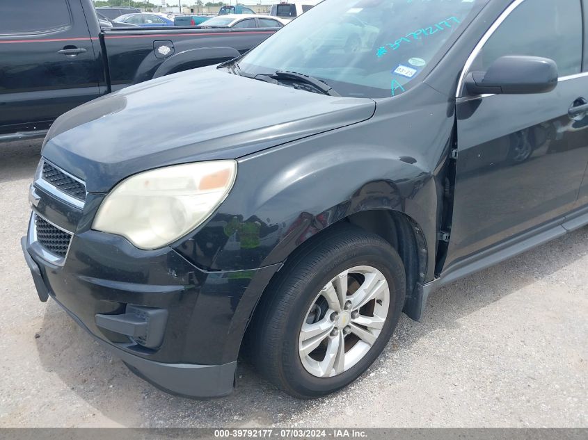 2012 Chevrolet Equinox 1Lt VIN: 2GNALDEK1C6272721 Lot: 39792177