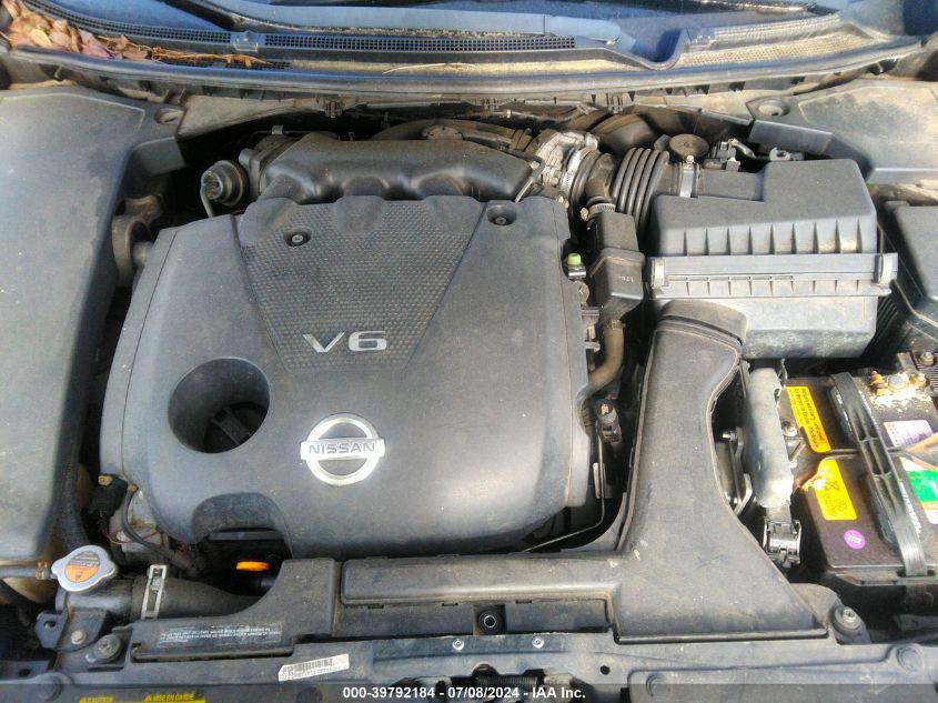 2012 Nissan Maxima 3.5 Sv VIN: 1N4AA5AP6CC804340 Lot: 39792184