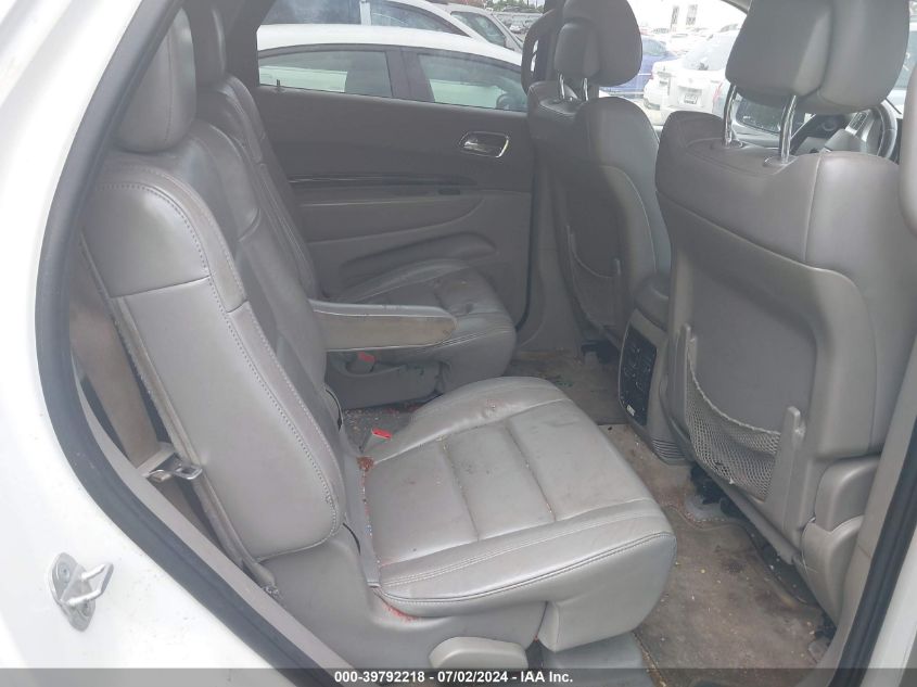 2012 Dodge Durango Crew VIN: 1C4SDHDT6CC260566 Lot: 39792218