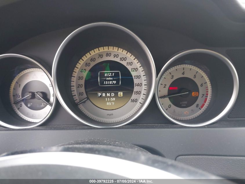 2012 Mercedes-Benz C 300 Luxury 4Matic/Sport 4Matic VIN: WDDGF8BBXCR233786 Lot: 39792225