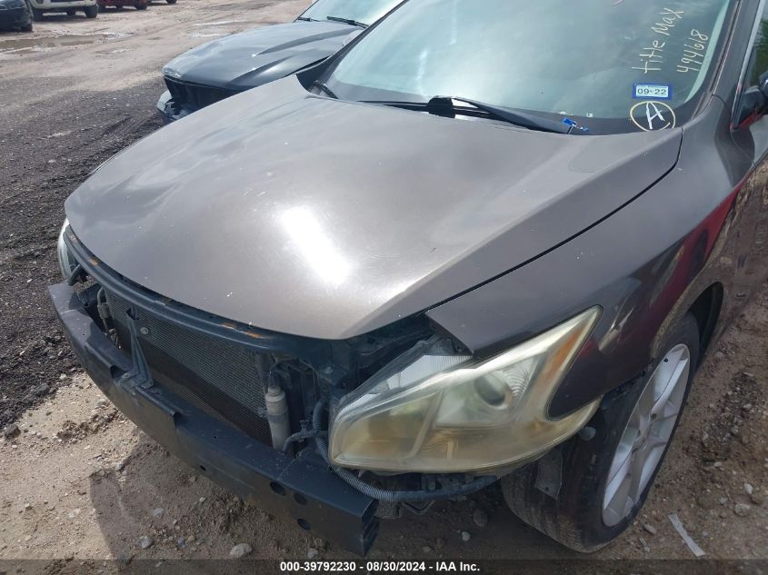 2014 NISSAN MAXIMA VIN: 1N4AA5AP3EC494618
