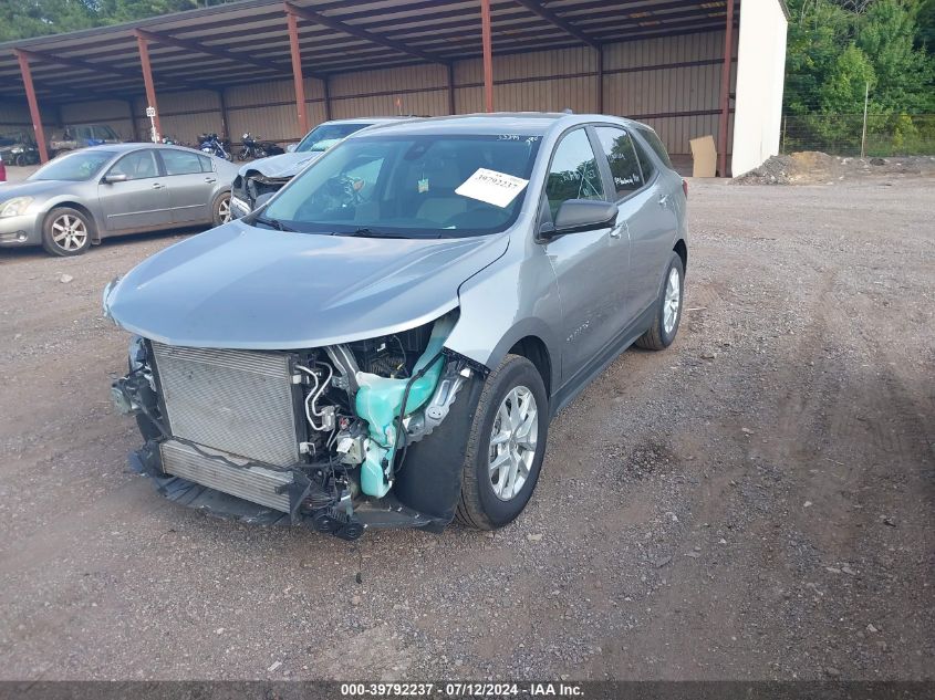 2023 Chevrolet Equinox Fwd 1Fl VIN: 3GNAXFEGXPL239715 Lot: 39792237