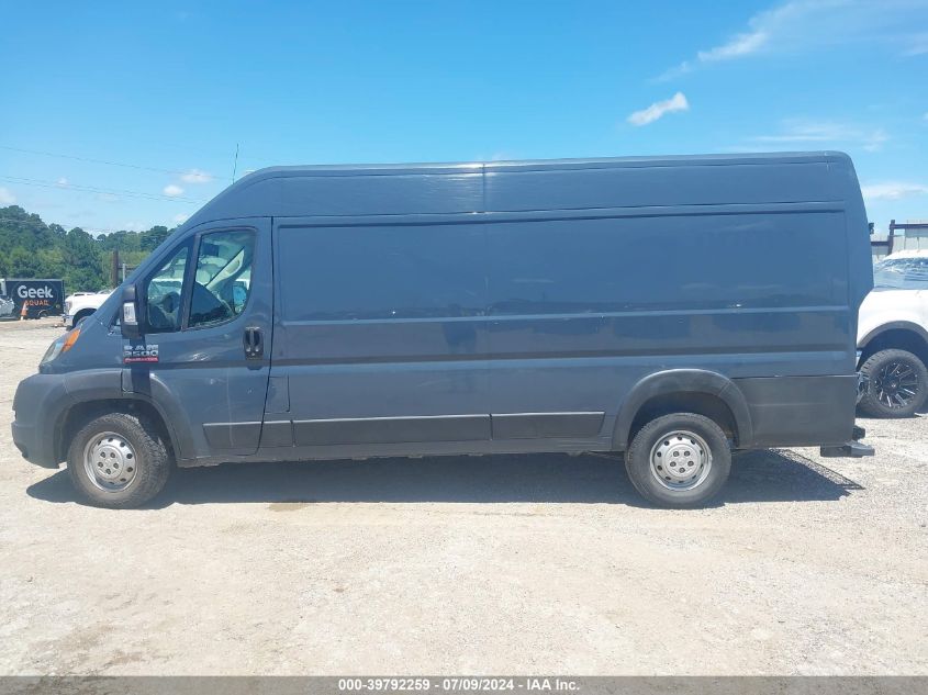 2019 Ram Promaster 3500 Cargo Van High Roof 159 Wb Ext VIN: 3C6URVJG1KE544783 Lot: 39792259