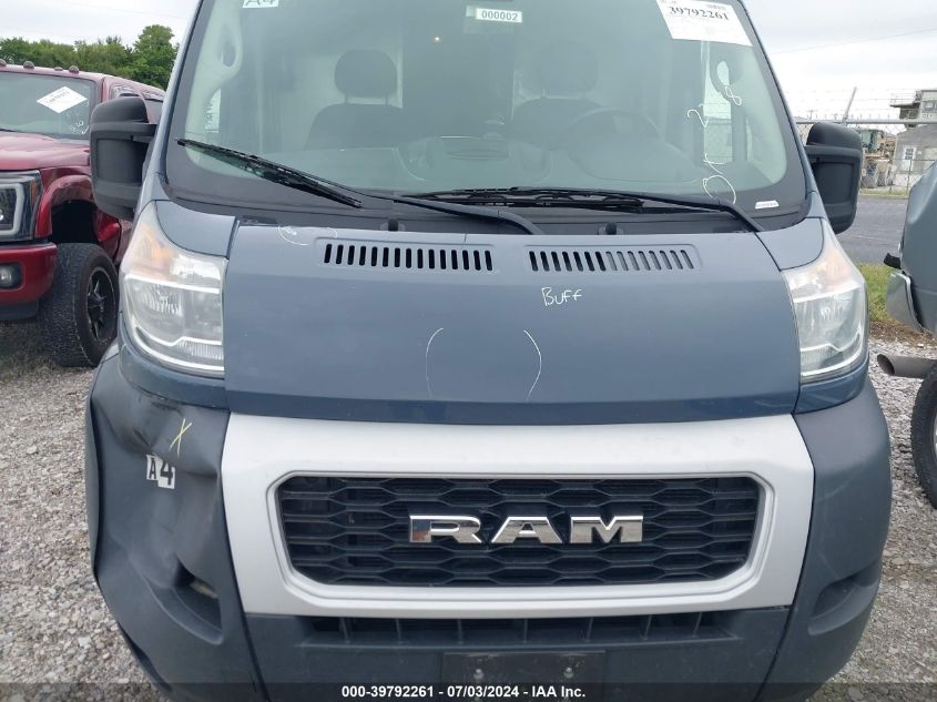 2019 Ram Promaster 3500 Cargo Van High Roof 159 Wb Ext VIN: 3C6URVJG8KE544991 Lot: 39792261