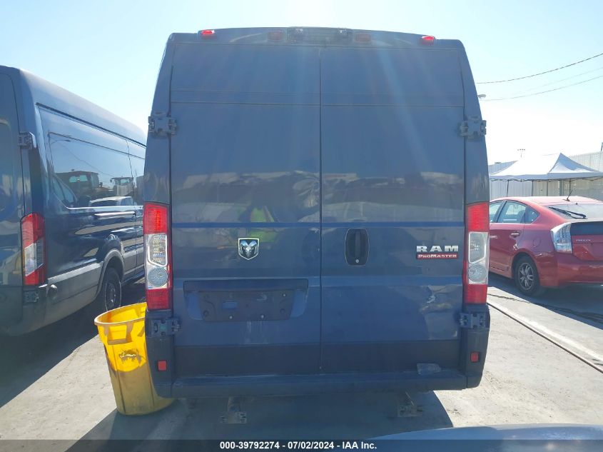 2020 Ram Promaster 3500 Cargo Van High Roof 159 Wb Ext VIN: 3C6URVJGXLE112419 Lot: 39792274