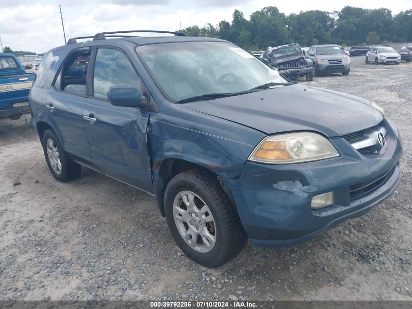 2006 Acura Mdx VIN: 2HNYD18696H548020 Lot: 39792286