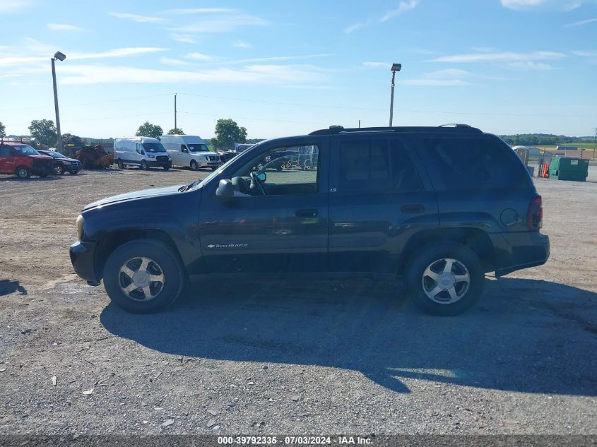 2004 Chevrolet Trailblazer Ls/Lt VIN: 1GNDT13SX42230786 Lot: 39792335