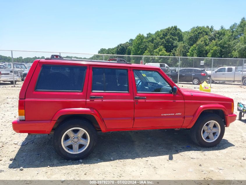 2000 Jeep Cherokee Classic VIN: 1J4FT58S3YL265844 Lot: 39792370