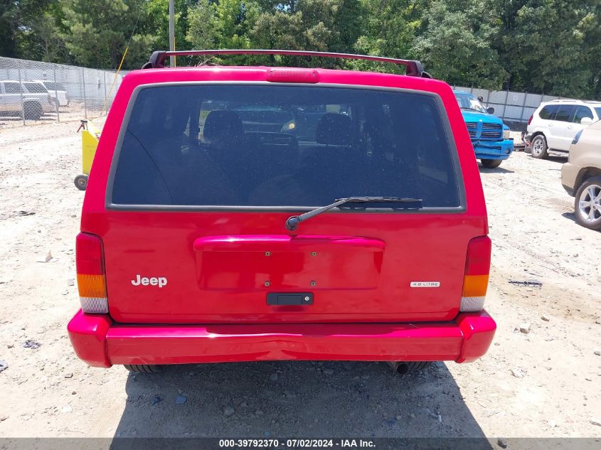 2000 Jeep Cherokee Classic VIN: 1J4FT58S3YL265844 Lot: 39792370