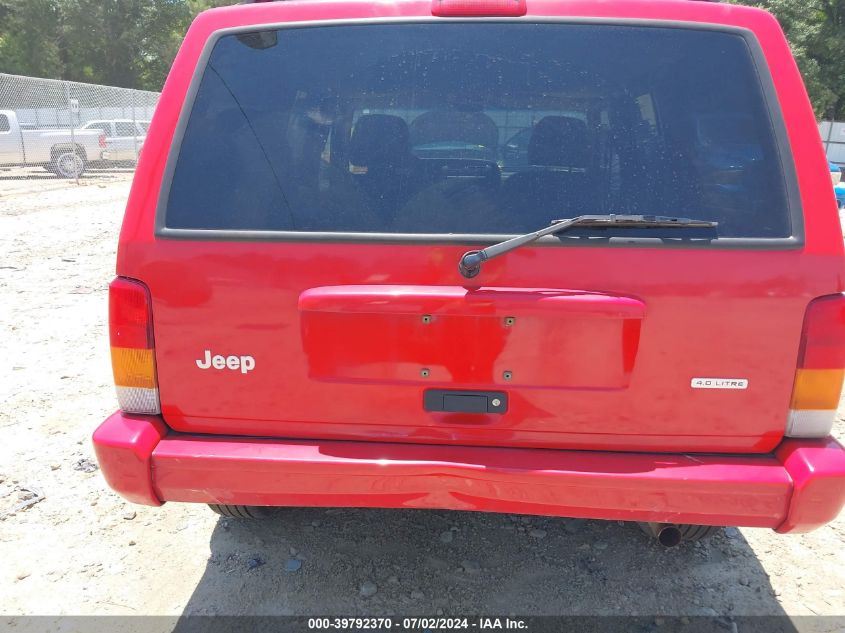 2000 Jeep Cherokee Classic VIN: 1J4FT58S3YL265844 Lot: 39792370