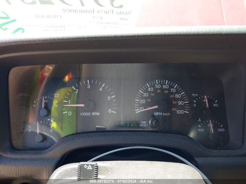 2000 Jeep Cherokee Classic VIN: 1J4FT58S3YL265844 Lot: 39792370