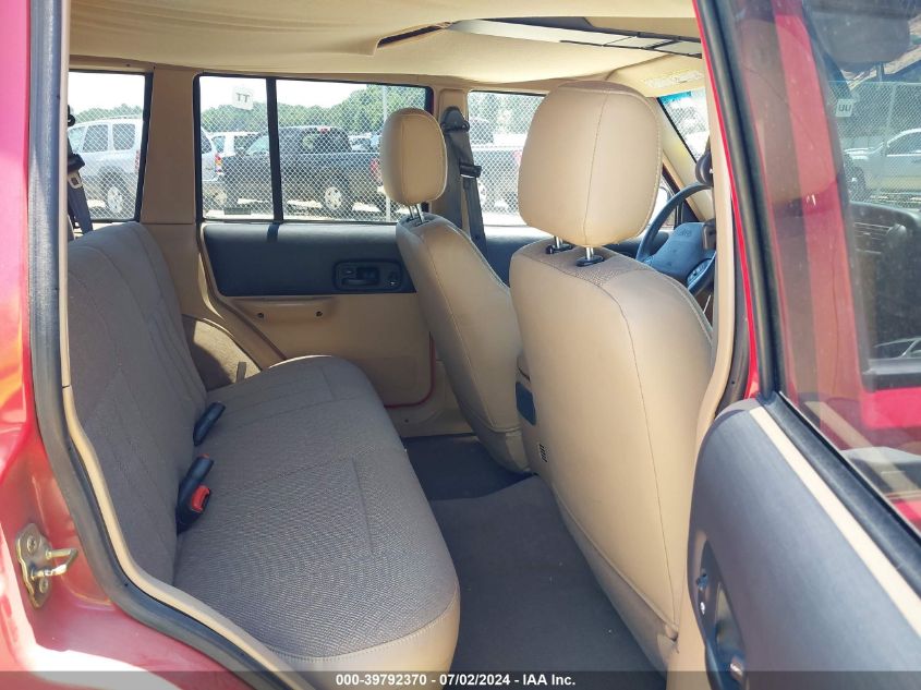 2000 Jeep Cherokee Classic VIN: 1J4FT58S3YL265844 Lot: 39792370