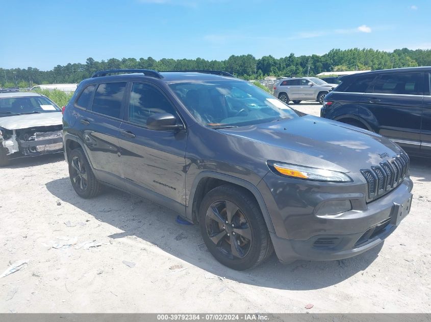 2016 Jeep Cherokee Altitude VIN: 1C4PJLAB0GW315367 Lot: 39792384