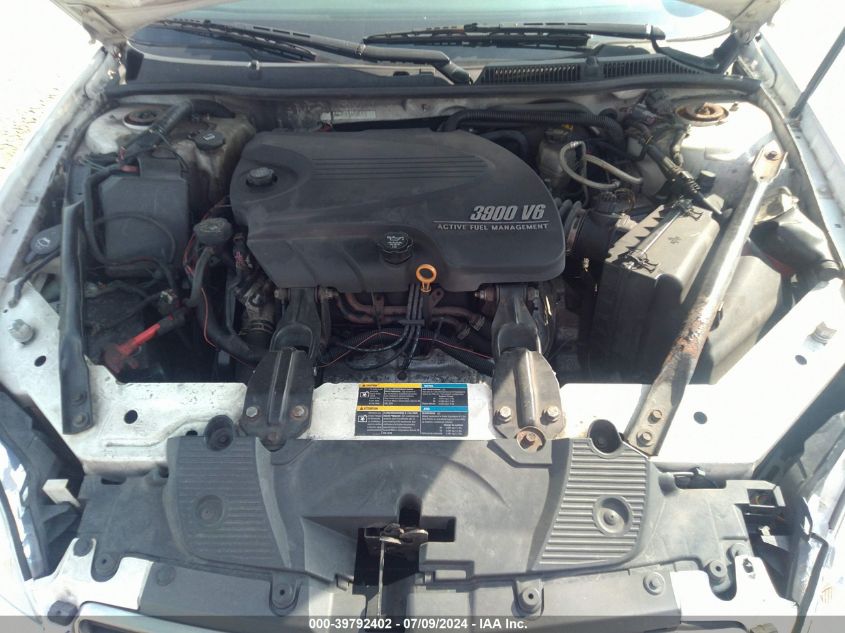 2008 Chevrolet Impala Police VIN: 2G1WS553081334722 Lot: 39792402