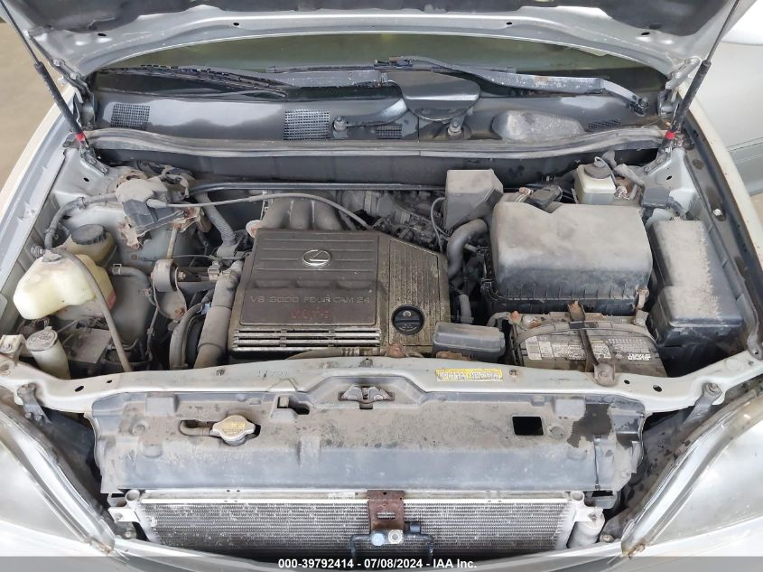 2000 Lexus Rx 300 VIN: JT6HF10U7Y0146392 Lot: 39792414