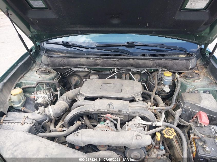 2011 Subaru Outback 2.5I VIN: 4S4BRBAC8B3383296 Lot: 39792419