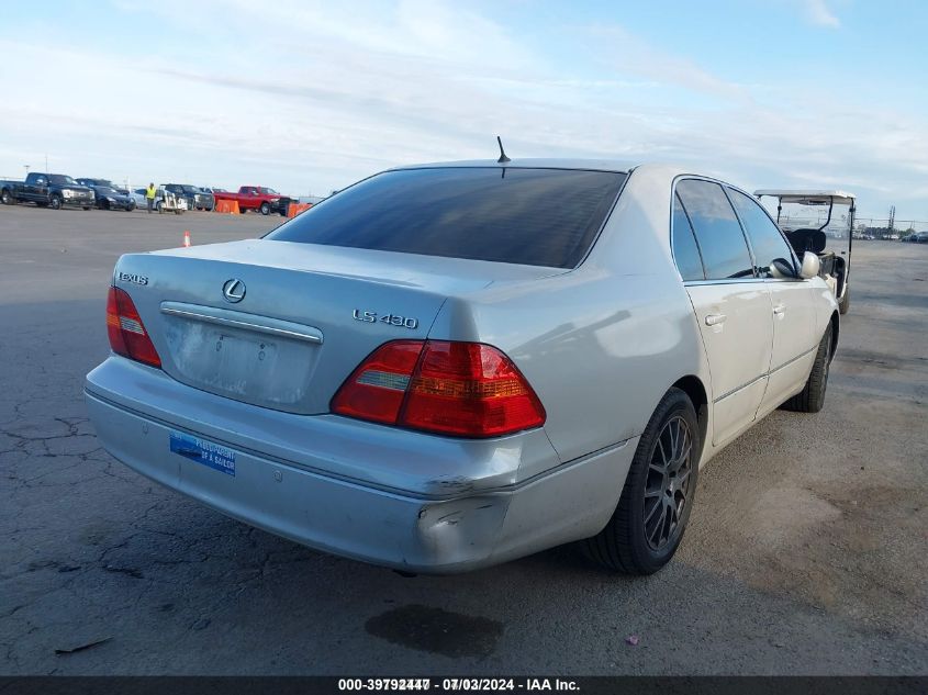 2003 Lexus Ls 430 VIN: JTHBN30F130117797 Lot: 39792447