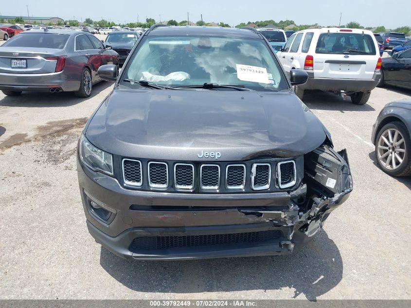 2019 Jeep Compass Latitude Fwd VIN: 3C4NJCBB1KT856240 Lot: 39792449