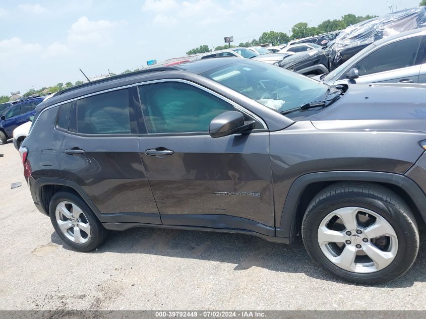 2019 Jeep Compass Latitude Fwd VIN: 3C4NJCBB1KT856240 Lot: 39792449