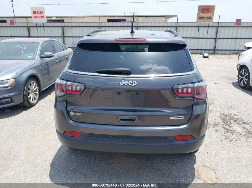 2019 Jeep Compass Latitude Fwd VIN: 3C4NJCBB1KT856240 Lot: 39792449