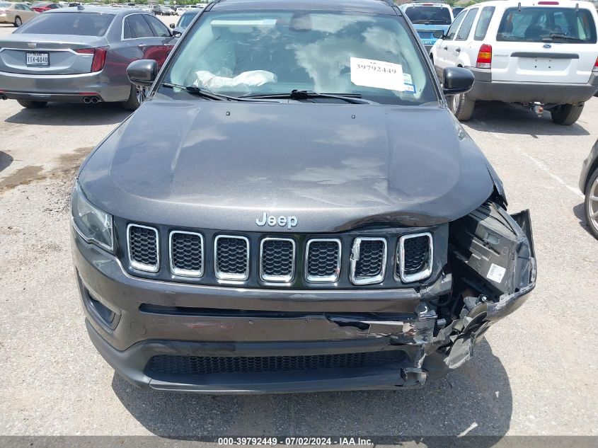 2019 Jeep Compass Latitude Fwd VIN: 3C4NJCBB1KT856240 Lot: 39792449