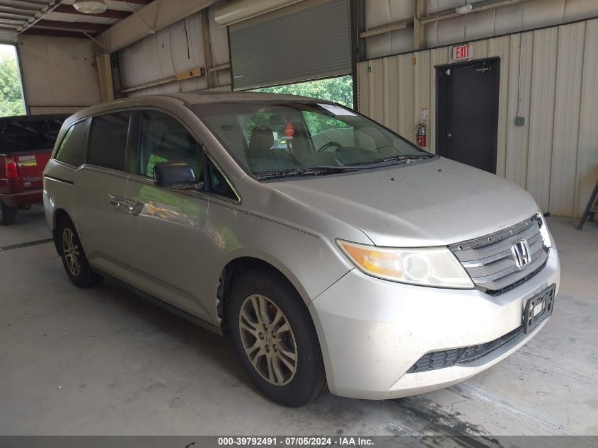 2012 Honda Odyssey Ex-L VIN: 5FNRL5H65CB044666 Lot: 39792491