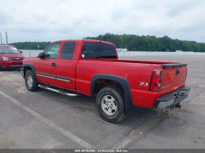 1GCEK19TX4E370626 | 2004 CHEVROLET SILVERADO 1500