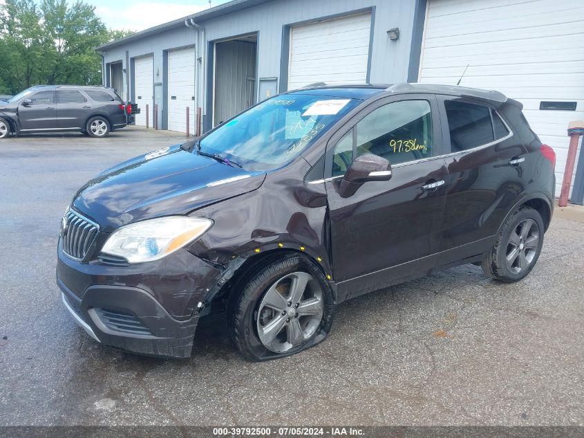 2014 Buick Encore VIN: KL4CJASB5EB738882 Lot: 39792500