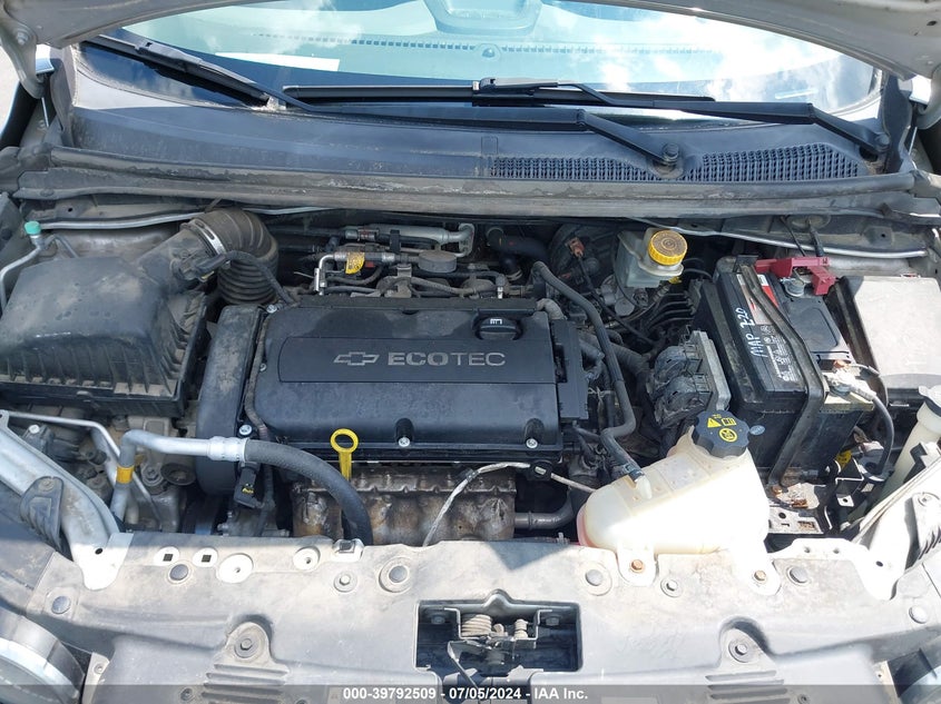 2012 Chevrolet Sonic 2Lt VIN: 1G1JC5SH9C4138783 Lot: 39792509