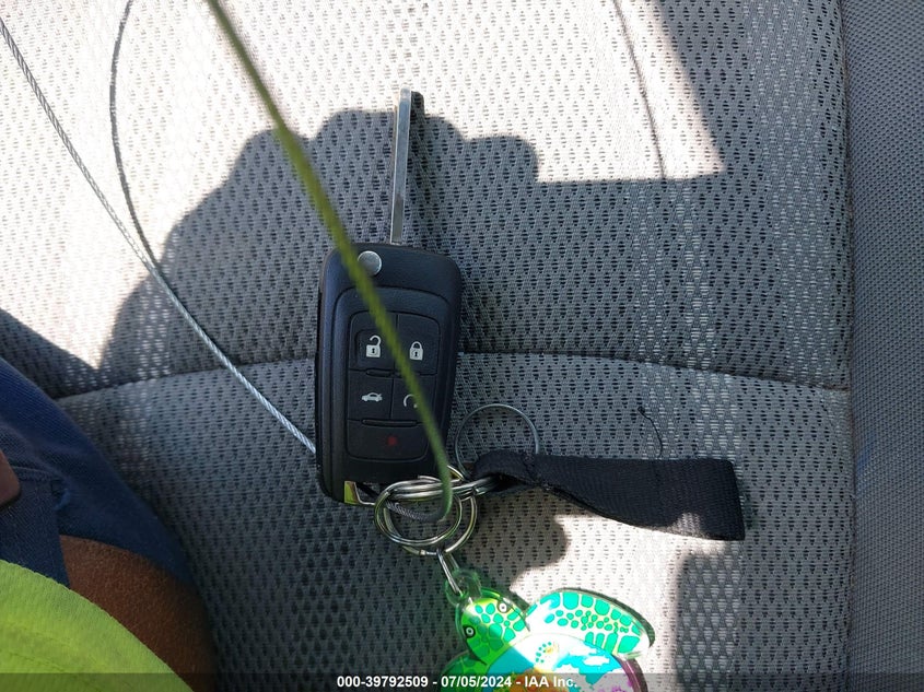 2012 Chevrolet Sonic 2Lt VIN: 1G1JC5SH9C4138783 Lot: 39792509