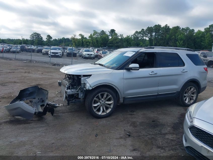 2014 Ford Explorer Limited VIN: 1FM5K8F85EGA68056 Lot: 39792516