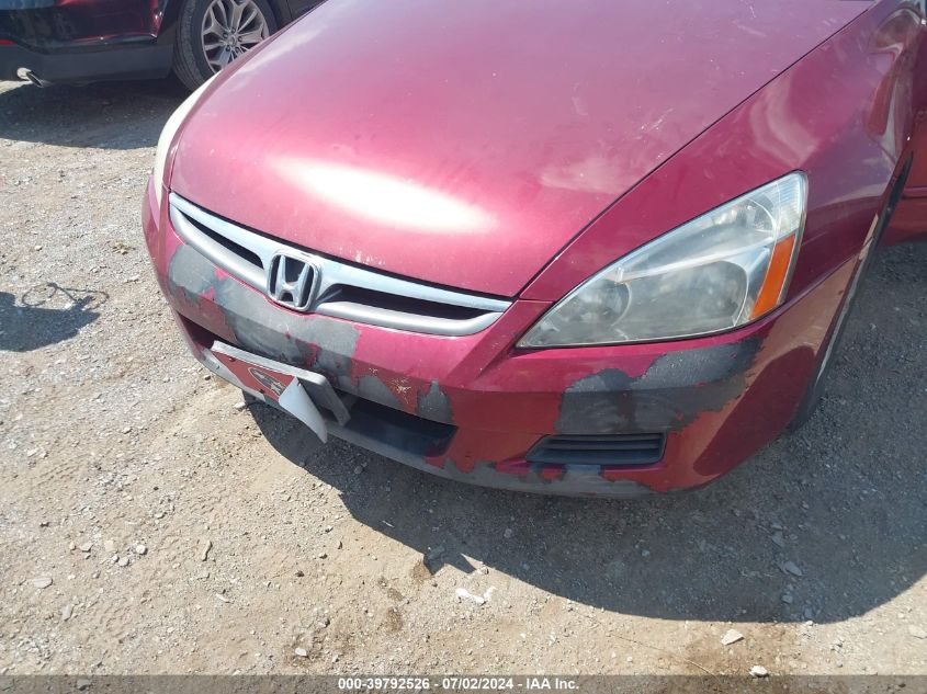 2006 Honda Accord 2.4 Ex VIN: 1HGCM56816A009127 Lot: 39792526