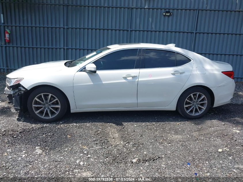 2018 Acura Tlx VIN: 19UUB1F34JA011342 Lot: 39792538