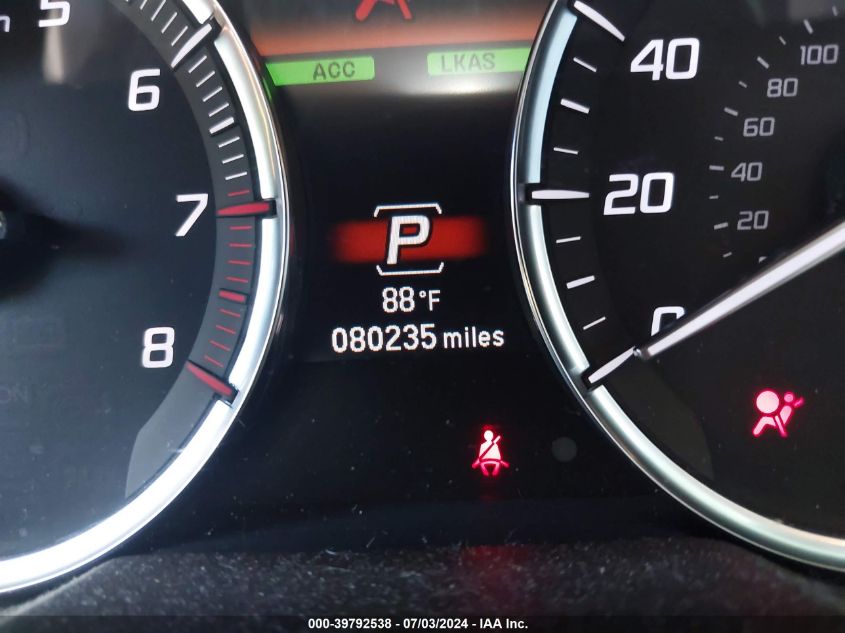 2018 Acura Tlx VIN: 19UUB1F34JA011342 Lot: 39792538