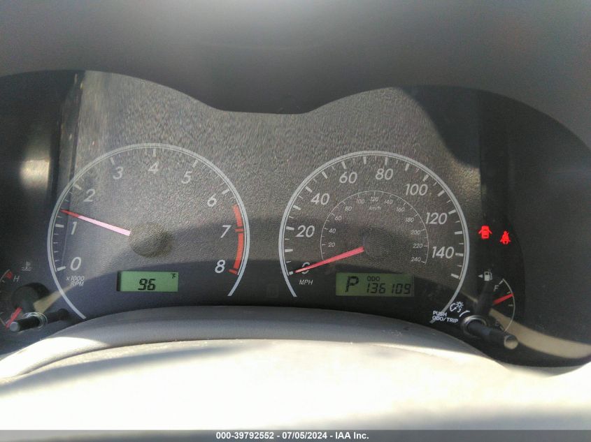 2010 Toyota Corolla Le VIN: 1NXBU4EE1AZ344726 Lot: 39792552