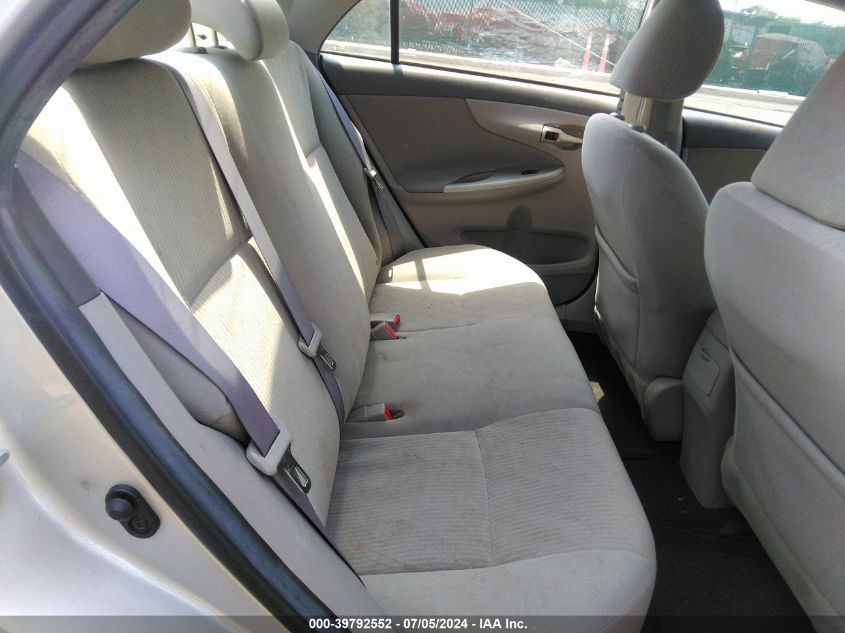 2010 Toyota Corolla Le VIN: 1NXBU4EE1AZ344726 Lot: 39792552